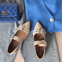 Loafer FUTURE VIBES BEIGE skind str 36-41