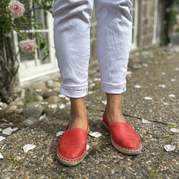 Espadrillos Rd skind str 36-42