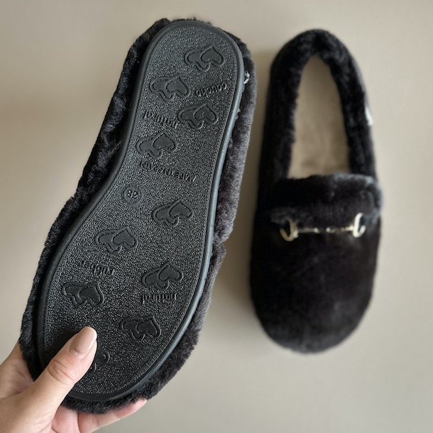 hjemmesko NEW MELANIA sort str 36-42