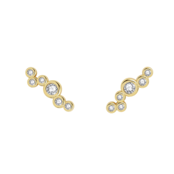 restikker Halley petite forgyldt slv