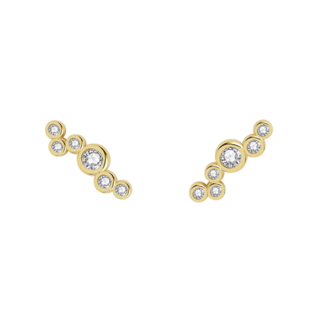 restikker Halley petite forgyldt slv