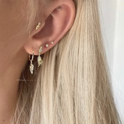 Hoop Tancho Forgyldt slv