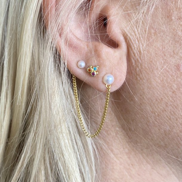 Summer Flower color restikker Forgyldt