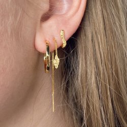 Hoops plain 20 mm forgyldt