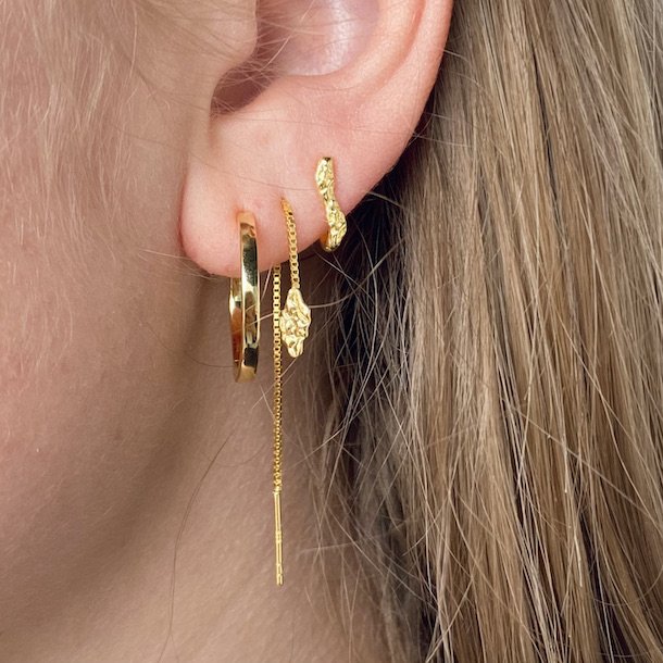 Hoops plain 20 mm forgyldt