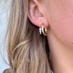 Hoops Elio elements 20mm forgyldt slv