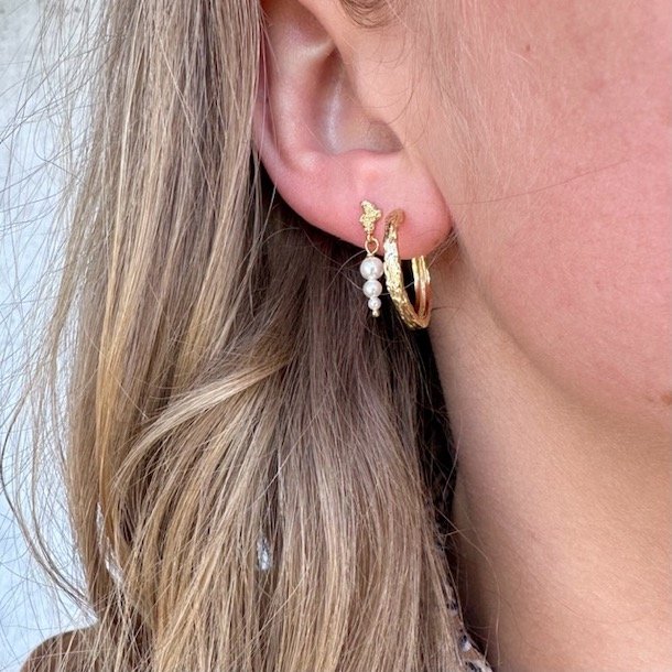 Hoops Elio elements 20mm forgyldt slv