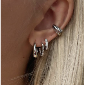 Mellow Ear Cuff sterling Slv