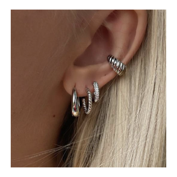 Mellow Ear Cuff sterling Slv