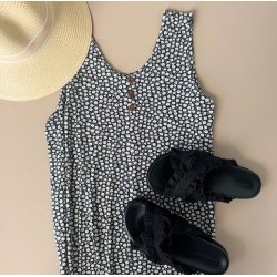 Sommer kjole marguerit str m-xxl