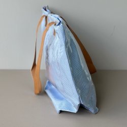 Strandtaske SMALL STRIPE coated