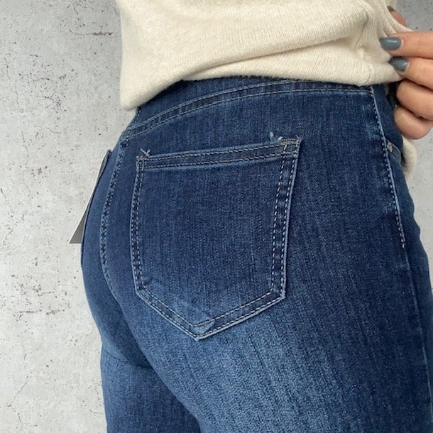 Jeans streight leg str. XS-Xl