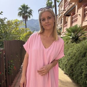 Sommer kjole Laura loosefit - str M-XXL 