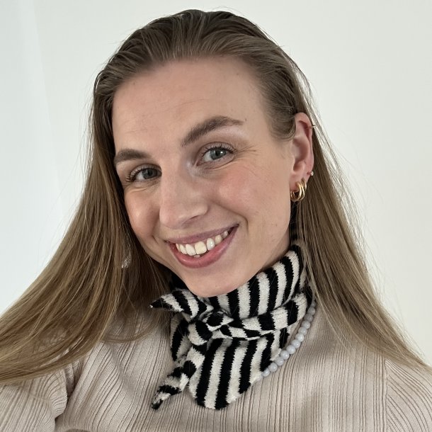 Trekantet t�rkl�de med striber 