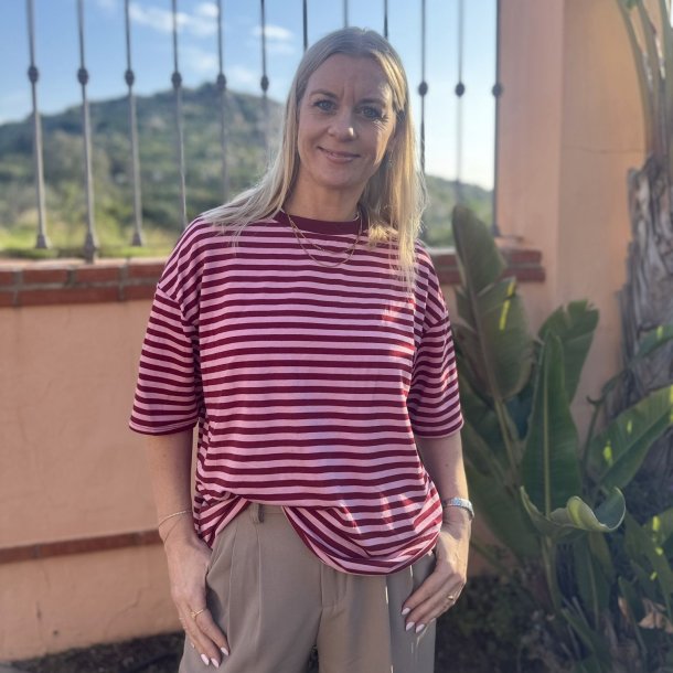 T-shirt med striber ONEZISE 