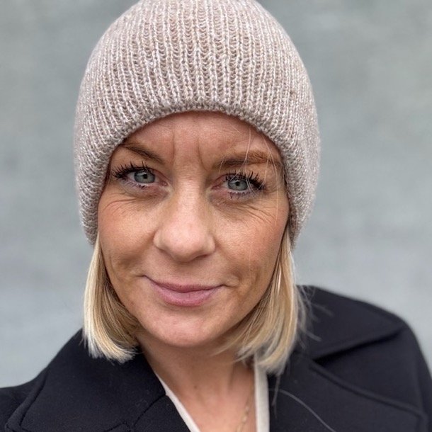 Beanie hue meleret unisex