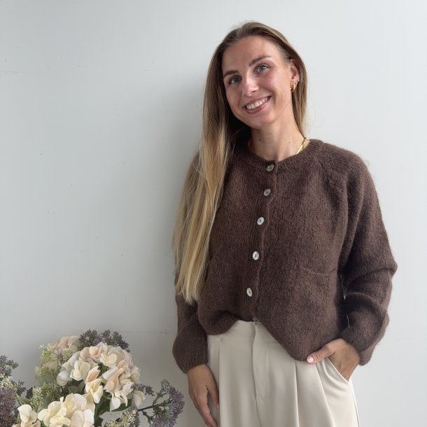 Strik Cardigan Uld Onesize 