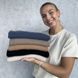 Kort�rmet sweater Alba Str S-L Alpha uld