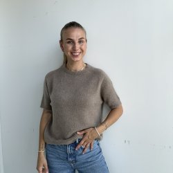 Kort�rmet sweater Alba Str S-L Alpha uld