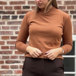 Basic Sweater Med Hj Krave Ser S-L