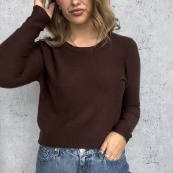 Ribbet Sweater S-XL (cashmere, uls, silke, bambus miks)