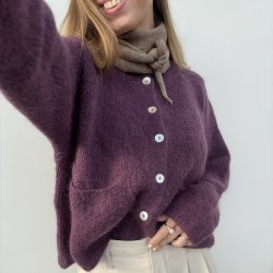 Strik Cardigan Uld Onesize 