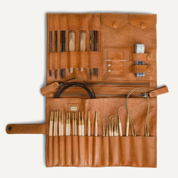 Billie strikke etui skind