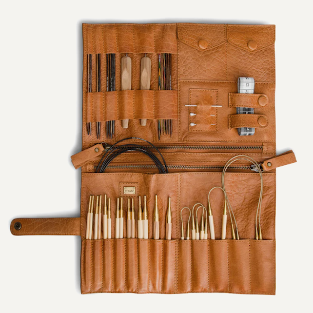 Billie strikke etui skind