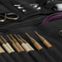 Billie strikke etui skind