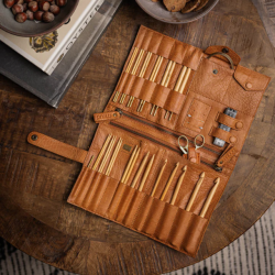 Billie strikke etui skind