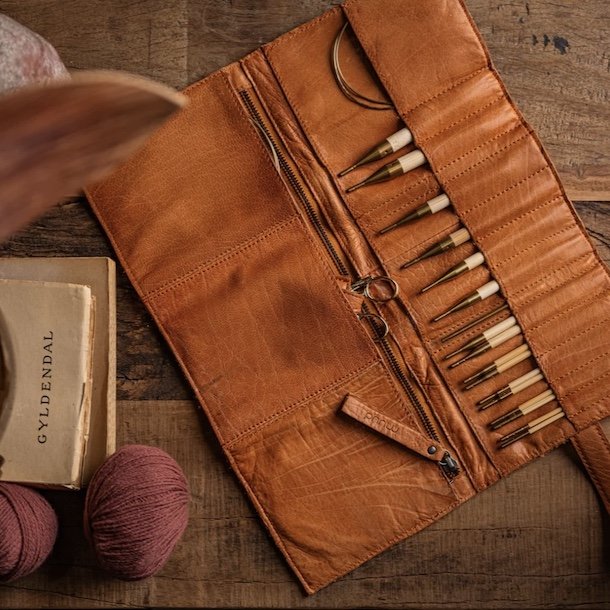 Stockholm strikketaske lder