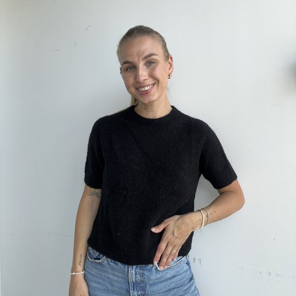 Kort�rmet sweater Alba Str S-L Alpha uld