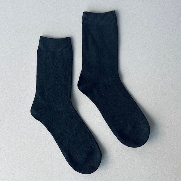 Uldstrmper sort str 40-46