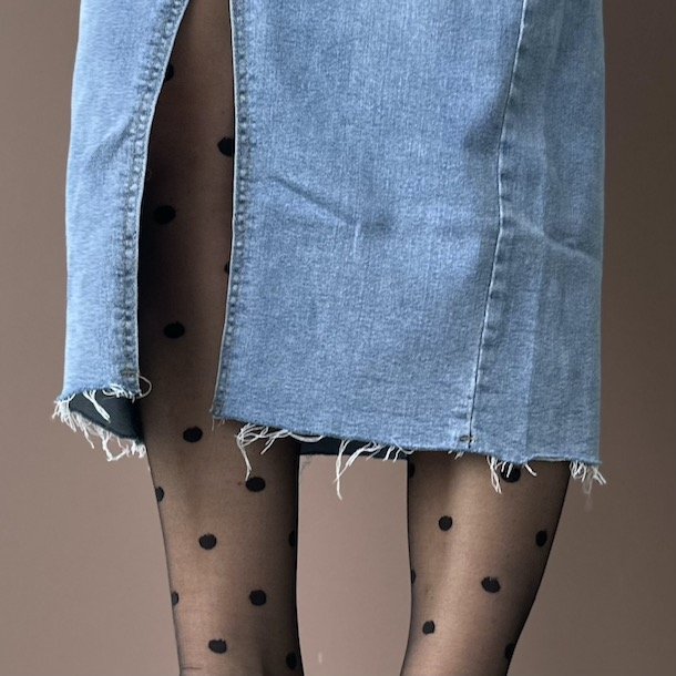 Strmpebukser big dot 20 denier