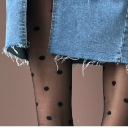 Strmpebukser big dot 20 denier