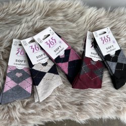 Str�mper med burling m�nster og glimmer 