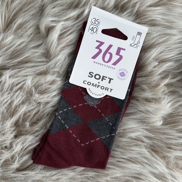 Str�mper med burling m�nster og glimmer 