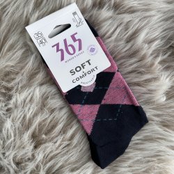 Str�mper med burling m�nster og glimmer 