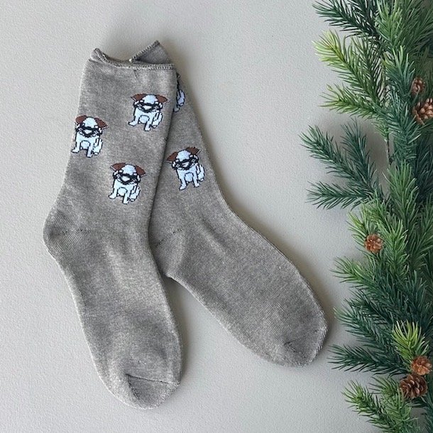 Herre strmper vinter dog Bomuld
