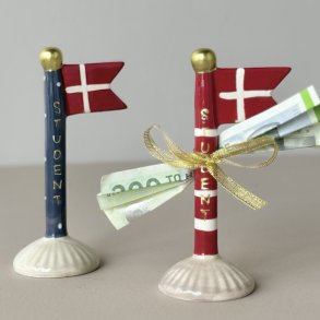 Flag lille student Keramik