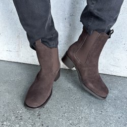 Ankel stvle Marenve mrk brun ruskind Str. 37-41