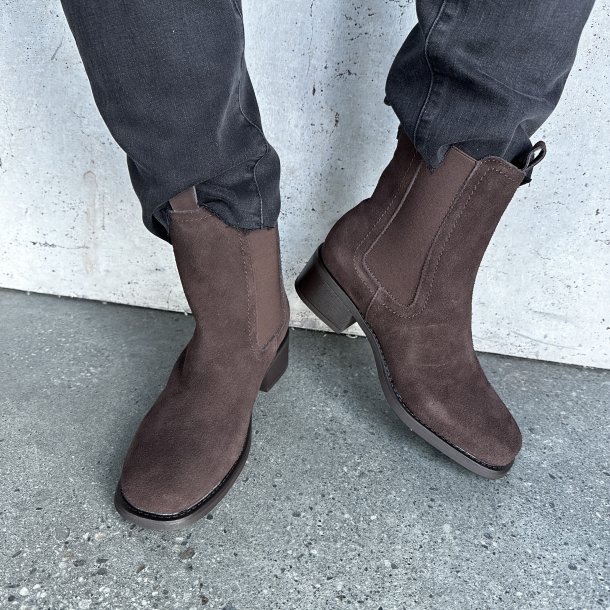 Ankel stvle Marenve mrk brun ruskind Str. 37-41