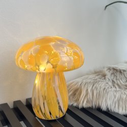 Lampe Mushy chips, glas 17x�15 cm