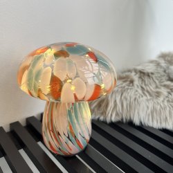 Lampe Mushy chips, glas 17x�15 cm