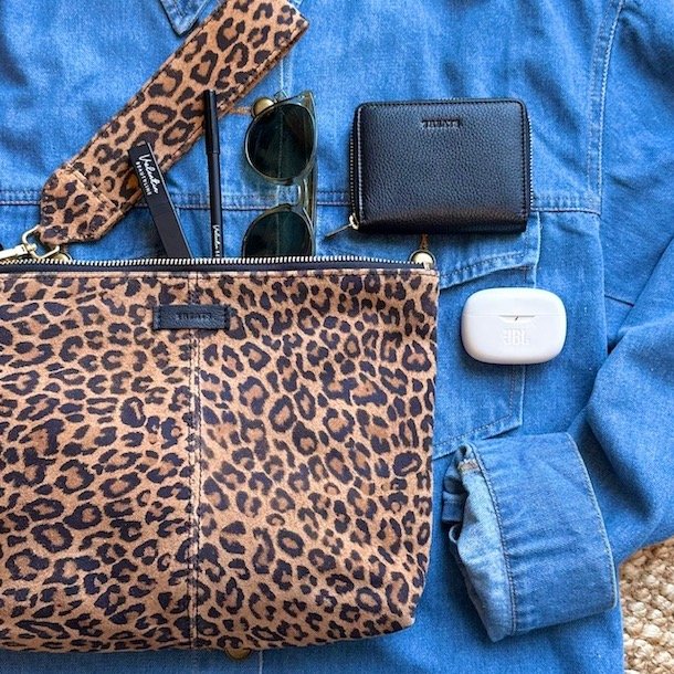 Svea Clutch mellen skind