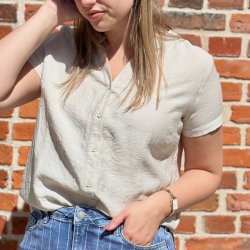 Bluse Mona str. S-3XL  hr/viskose