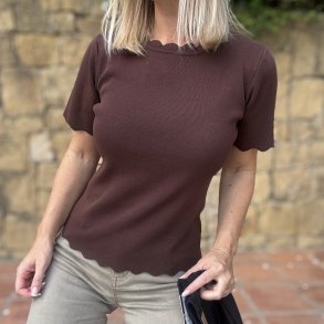 T-shirt Sofia i strik 