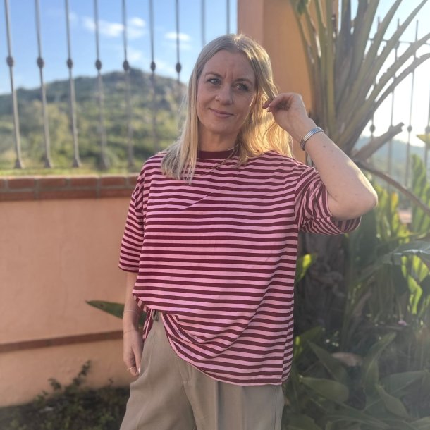 T-shirt med striber ONEZISE 