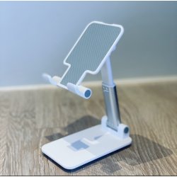 Bordstander telefon &amp; tablet  - fleksibel &amp; sammenklappelig