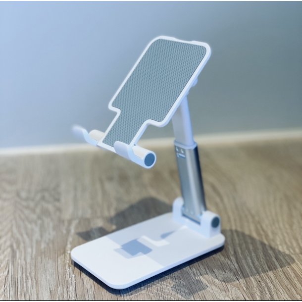 Bordstander telefon &amp; tablet  - fleksibel &amp; sammenklappelig